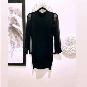 Black Long sleeved dress